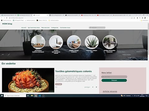 Comment Créer un Site Web avec HTML et CSS
