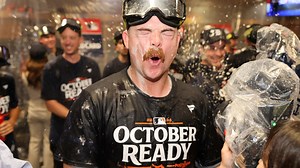 Tigers celebrate with champagne and beer showers after sweeping Astros