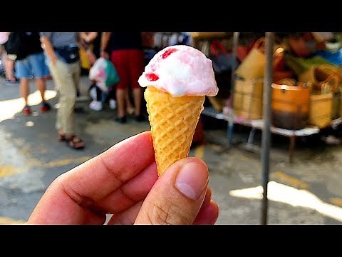 SO TINY! | World's Smallest Ice Cream Cone, Bangkok, Thailand (Mini Ice Cream)