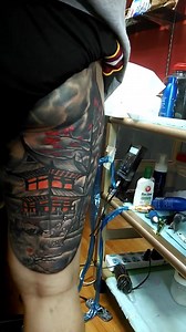 Today creation Fully back ..Sketch copy little change mood & YKN creation Fresh and Healed Artist..Kalar (ykn) #ykntattoo ပုံအျပည့္ၾကည့္ခ်င္ရင္မန္႔ခဲ့ေပး ထပ္တင္ေပးမယ္ | YKN Tattoo