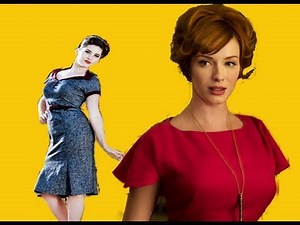 How to Create Joan Holloway's retro Mad Men curled updo