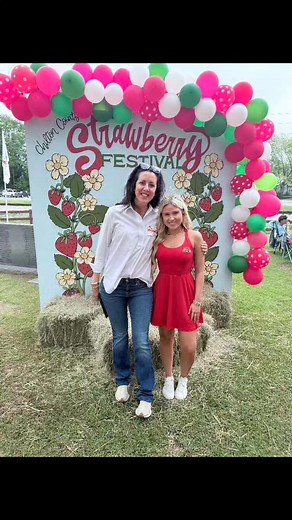 Good times at the Thorsby Strawberry Festival! 🍓🍓🍓 #Thorsby #alpolitics #Strawberry | Christina Woerner McInnis for Alabama AG Commissioner