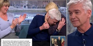 Married for 27 years and with two daughters, the famous presenter Phillip Schofield does not hold back the tears when he declares that he is gay