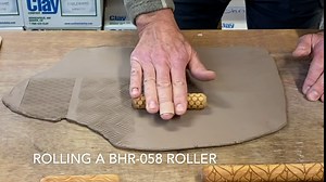 MKM Pottery Tools Wood Twig Rollers for Clay (TW-26 Japanese Fan)