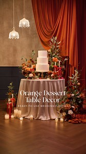 5K views · 45 reactions | A warm-toned moment that feels as sweet as it looks ✨ This ready-to-use floral kit dresses up your cake or dessert table with bold oranges, rich greens, and soft romantic blooms—no floral foam or fuss required. Available now at the link in our bio! #lingsmoment #caketable #weddingcaketable #eventplanner #eventdecor #instagood #easydiy #diyweddingdecor #uniqueweddingideas #budgetwedding #weddingidea #easywedding | Ling's moment | Facebook