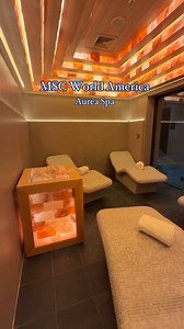  Welcome to the Aurea Spa onboard MSC World America. ✨ MSC Aurea...