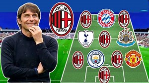 AC Milan Potential Manager Antonio Conte 🙀✅ AC Milan Predicted XI Under Antonio Conte 💥✅ | Daily Sports Match