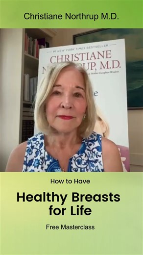 I created a FREE masterclass to share what every woman should know about her breasts—what I’ve learned from decades in women’s health and thousands of patient stories. If you’ve ever felt confused, scared, or frustrated by mainstream advice—this is your chance to get the truth. Get free access today 👉 https://tinyurl.com/2xez787c | Dr. Christiane Northrup