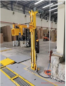 [Hot Item] Paper Roll Board Chain Transport Chain Rotator Tablepaper Roll Rotation Platform Transport System Powered Shuttle Cart Carton Machine