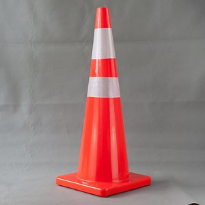 [Hot Item] 90cm Reflective PVC Plastic Traffic Orange PVC Cone