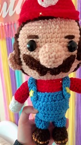 El mero mero fontanero 🍄✨ | Palomita Crochet