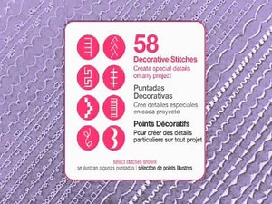 SINGER® FASHION MATE™ 5500 Sewing Machine Stitches