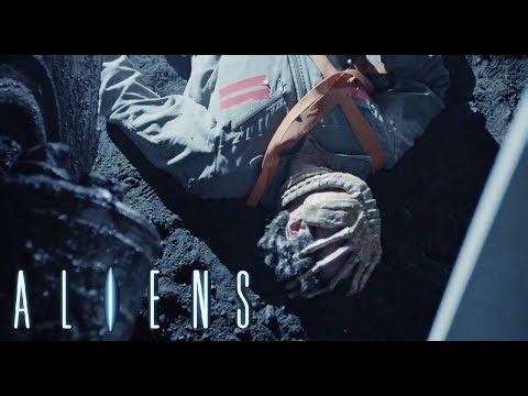 Facehugger Victim - Aliens (1986) HD