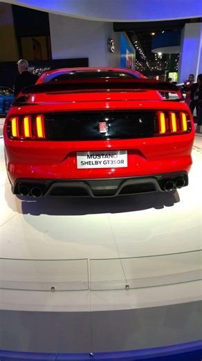 "Una bestia indomable el Ford Mustang GT 350 R"