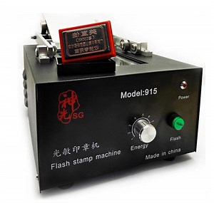 [Hot Item] Two Lamps Machine for Making Flash Stamp with Customized Logo