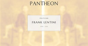 Frank Lentini Biography | Pantheon