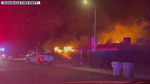 Glendale Fire crews responded to three fireworks-related fires in less than 12 hours, officials say