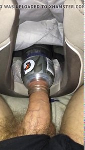 Homemade gatorade bottle device