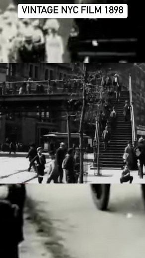 6.6K views · 354 reactions | Nyc in 1898 #1898 #NYC #newyorkhistory #vintagefilm | Hot For History | Facebook