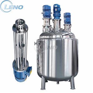 [Hot Item] 2000 Mixer Homogenizer Shear Tinggi Liter Tangki Pencampur Kimia dan Agitator dengan Sistem Kontrol Suhu