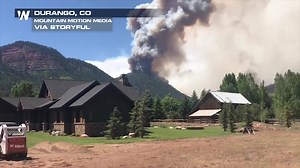 The #416Fire continues to rage in Durango, CO, doubling in size overnight Saturday. | WeatherNation