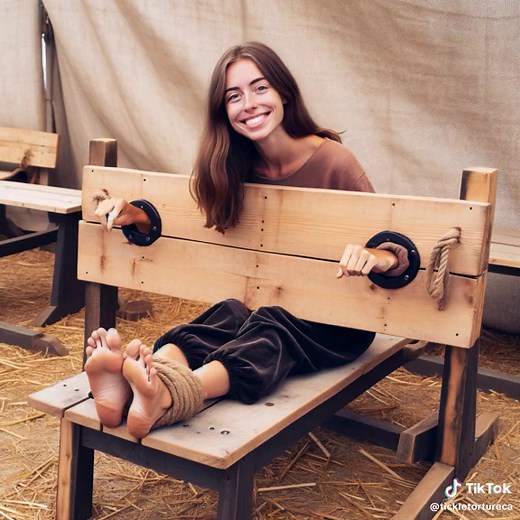 Various renfaire tickling scenes ai #renfaire #renfairetickling #renfairefeet #ai #feet #aifeet #aitickling #tickling #redhead #tiedup #stocks #medevial #cosplay #barefootgirls #hogtied #pillory