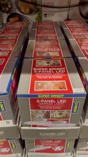 $22.99 3-Panel LED Garage Light 2-Pack at Costco! Deal Ends 11/06/23 | October 2023