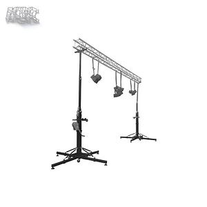 [Hot Item] Movable Lift Tower LED Screen Heavy Truss Crank Stand
