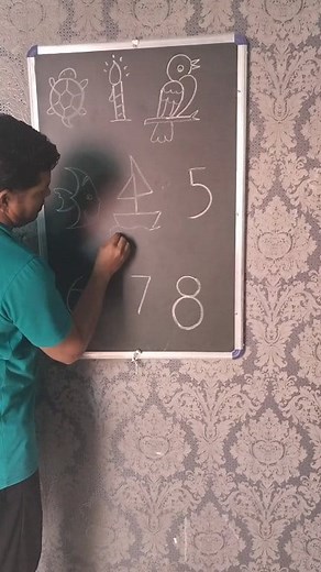 Easy 1to10 Number Drawing Idea #howtodraw #drawing #easydrawing #NumberDrawing | SK Drawing Artist