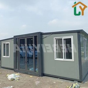 [Hot Item] Casa modular de estilo de ensamblaje, estructura de acero ligero, casa transportable modular, prefabricación, ensamblaje, edificio integrado, embalaje plano, casa prefabricada
