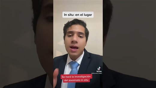 ¿Qué significa "in situ" y cuándo se utiliza?