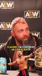 Jon Moxley Is Convinced Claudio Castagnoli Is An ALIEN. #aew #prowrestling #wrestling | Denise Salcedo -Denise's Version