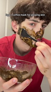 Egg Coffee Face Mask for Glowing Skin