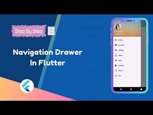 Flutter Sidebar Menu | Flutter Drawer