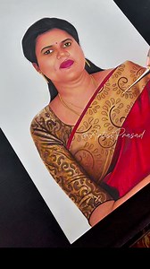 Pastel Drawing 🖍️Sise : A3 Figure : 1#art #arttutorial #drawingtips #creativeart #softpastels #pasteldrawing #drawing #handdrawing | Prasad Art Gallery