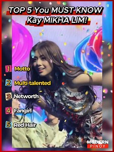 150K views · 11K reactions | “Agree ka ba mas bagay ang red hair?”樂  #MikhaLim #BINI #RedHairEra #Ppop #modernpinoynow | Modern Pinoy | Facebook