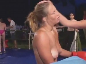 Real Topless Boxing Match