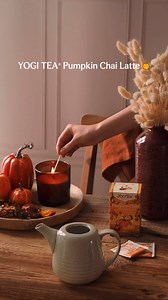 Spice up your beverage game with our Yogi Tea Pumpkin Chai Spiced Latte! 🎃☕ Just imagine the earthy spices mingling with sweet notes of pumpkin, ginger, and a hint of zesty orange all crowned with a velvety latte foam. Whether you choose to enjoy the rich, comforting flavours on their own or froth it up with creamy milk, each sip is a journey into the heart of autumn. 🍂 Ready to elevate your seasonal sipping experience? Whip up this enchanting pumpkin-spiced masterpiece and let your taste buds