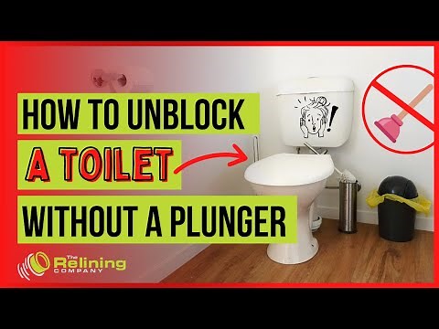 How To Unblock a Toilet WITHOUT a Plunger