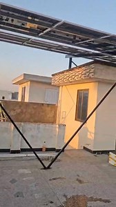 #solarstructure_foundationwork 15kwsolar system structure Elevated structure For more information 03069041884 | Capital solar energy