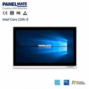 [Hot Item] Panelmate 18.5 Inch Embedded Industrial Panel PC IP65 Waterproof and Dustproof Resistive Touchscreen Intel Core 12th I3 Industrial PC All-in-One PC Tablet PC