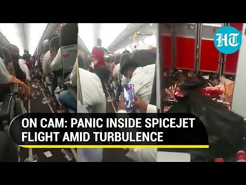 Video: SpiceJet flight faces severe turbulence during descent, several injured; probe on