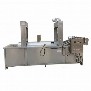 [Hot Item] French Fries/Potato Chips Production Line Continuous Crispy Small Corn Chips Frying Machine