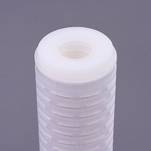 [Hot Item] 5/10'' 5 Micron Pleated Filter Housing Cartridge Security Pre Water Filter for Industrial Water Filtration
