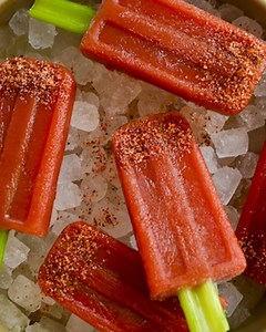 Cool off this summer with these frozen Bloody Mary popsicles