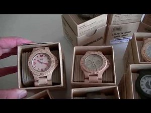 WeWOOD horloge collectie 2014 - houten horloges in 1 overzicht.