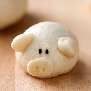 We are obsessed with how cute and delicious these piggy steamed buns are. Oink, oink! | Tastemade
