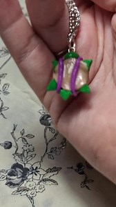 Ted the Adventure Shell Turtle With Purple Backpack Necklace - Etsy Canada