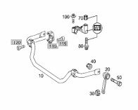 W211 E270 cdi - torsion bar bushing on front wheels...