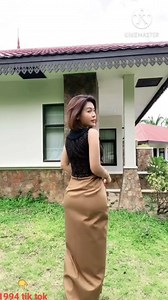 243K views · 17K reactions | ျမန္မာဝတ္စုံနဲ႔tik tokေဆာ့တာ အရမ္းလုိက္ဖက္တဲ့ညီမေလး #1994tiktokmyanmar | Cele Wave Myanmar | Facebook